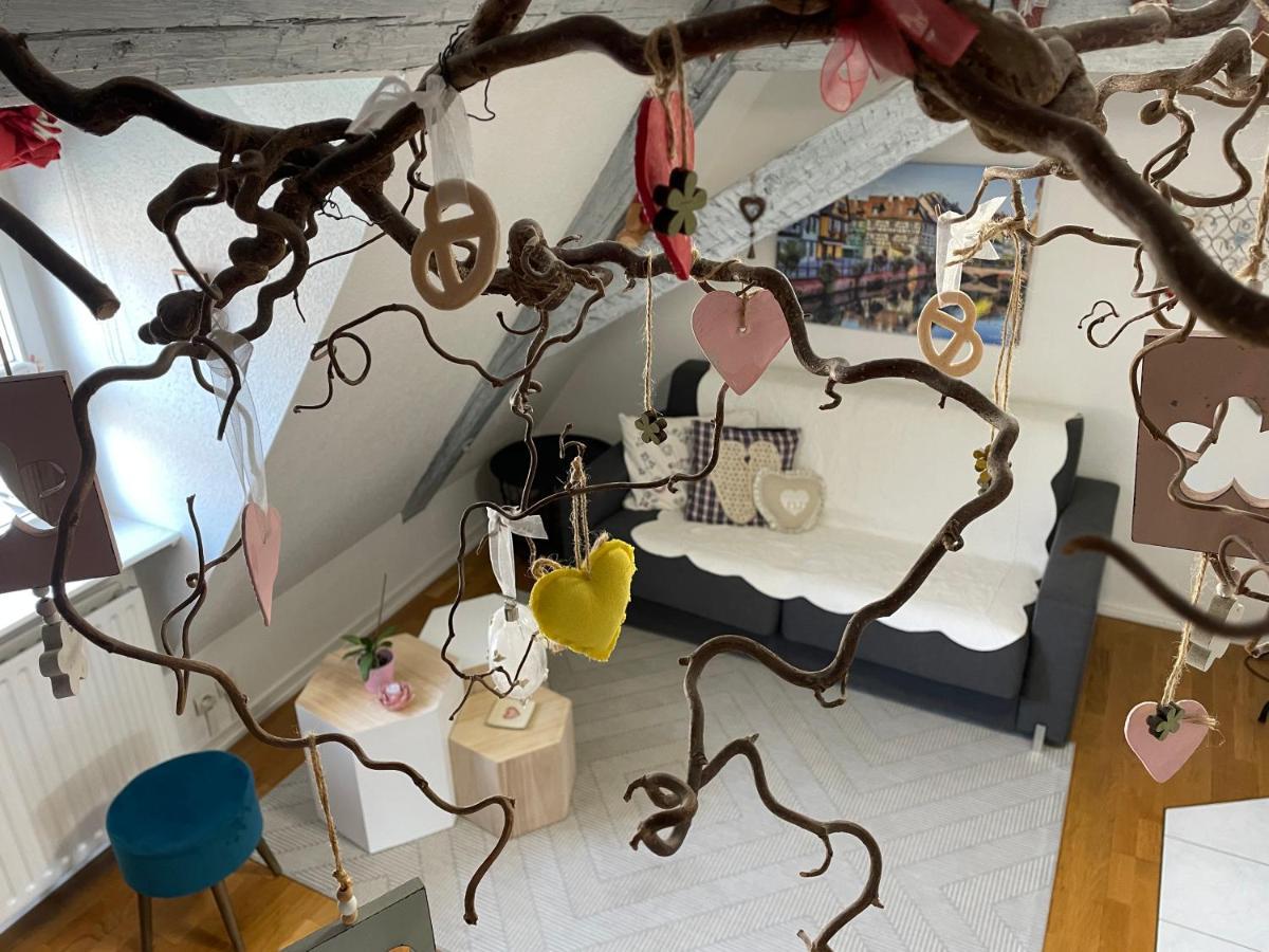 Ferienwohnung Aux Petits Coeurs De Colmar Petite Venise Exterior foto