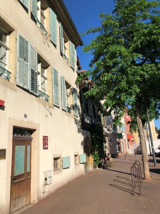 Ferienwohnung Aux Petits Coeurs De Colmar Petite Venise Exterior foto