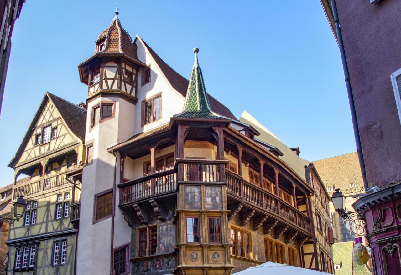 Ferienwohnung Aux Petits Coeurs De Colmar Petite Venise Exterior foto