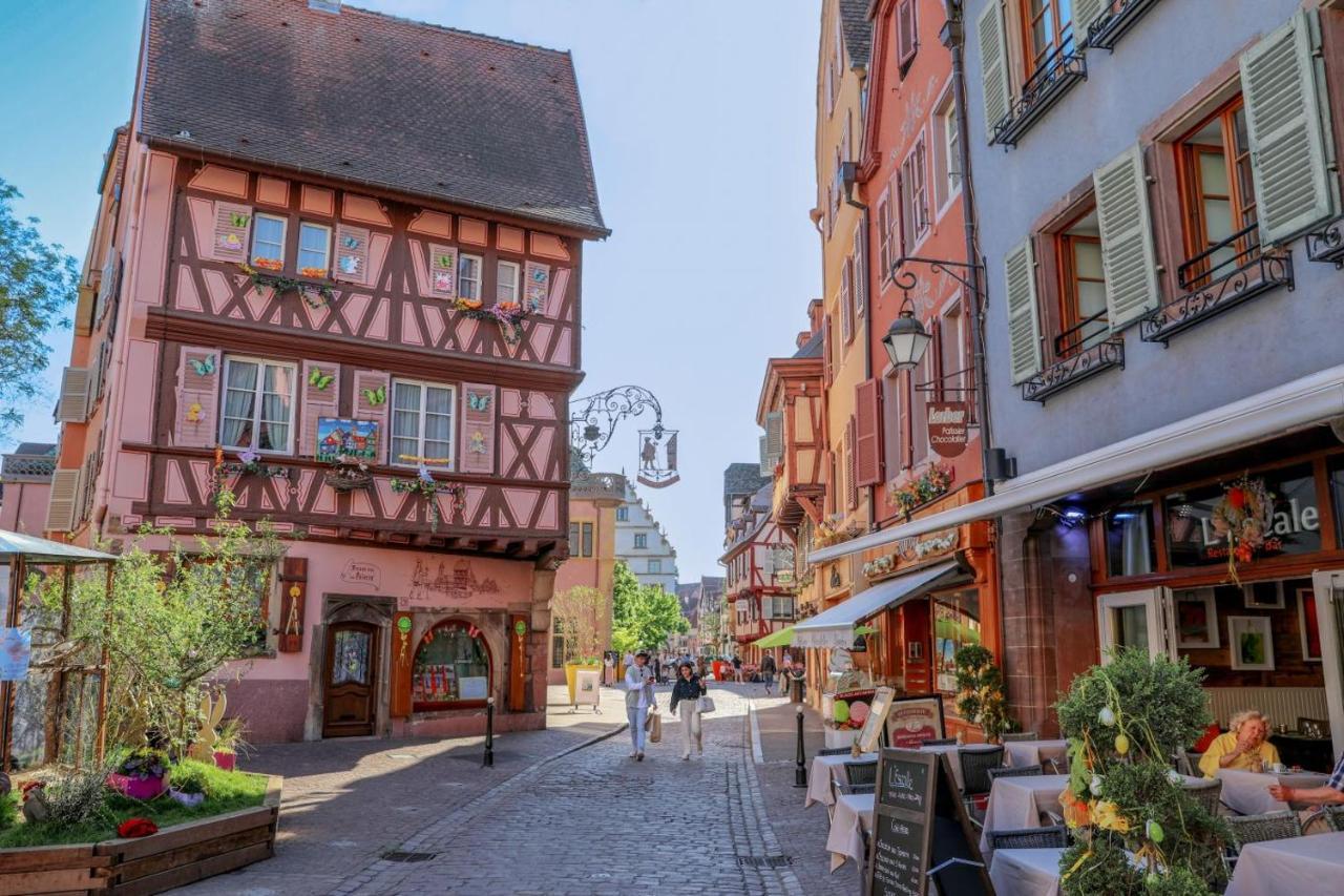 Ferienwohnung Aux Petits Coeurs De Colmar Petite Venise Exterior foto
