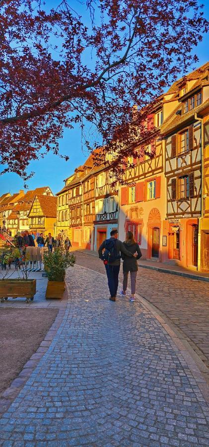 Ferienwohnung Aux Petits Coeurs De Colmar Petite Venise Exterior foto