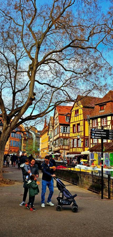 Ferienwohnung Aux Petits Coeurs De Colmar Petite Venise Exterior foto