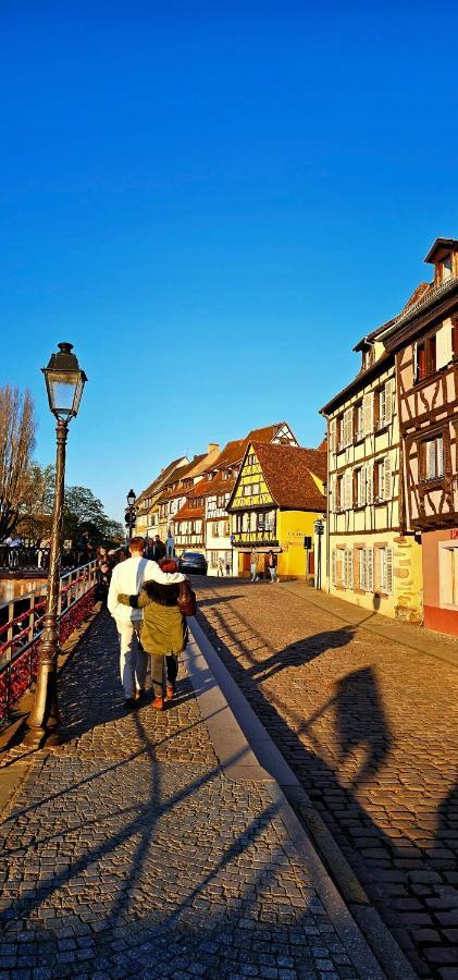 Ferienwohnung Aux Petits Coeurs De Colmar Petite Venise Exterior foto