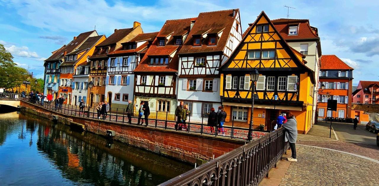 Ferienwohnung Aux Petits Coeurs De Colmar Petite Venise Exterior foto