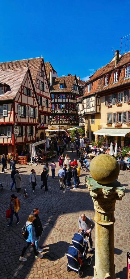 Ferienwohnung Aux Petits Coeurs De Colmar Petite Venise Exterior foto