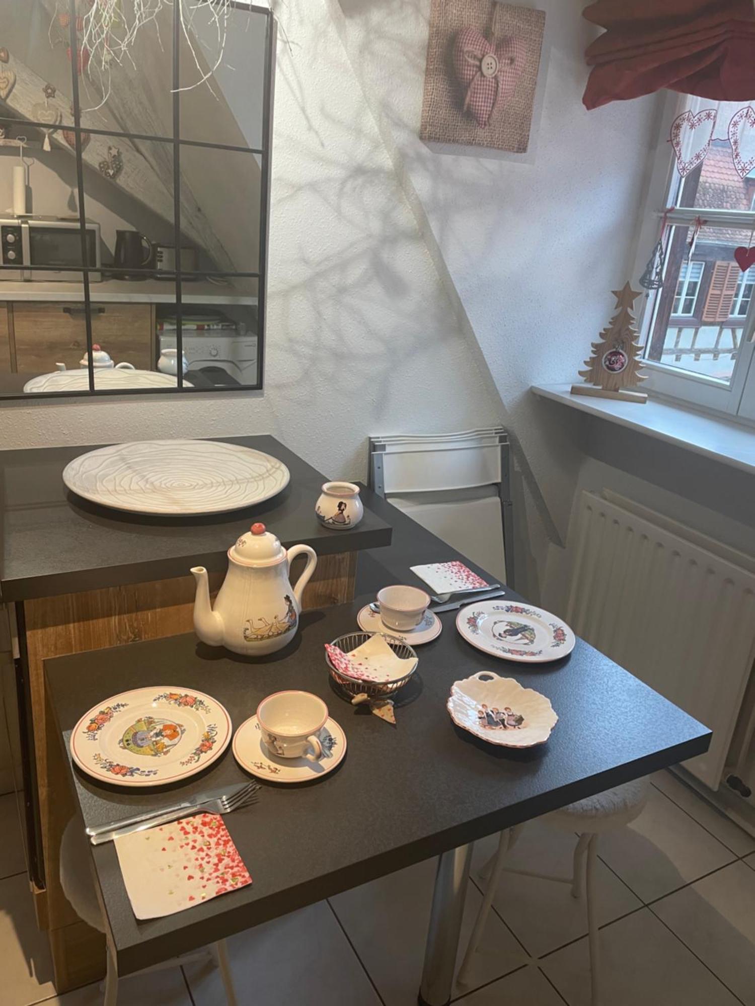 Ferienwohnung Aux Petits Coeurs De Colmar Petite Venise Exterior foto